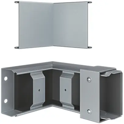Angle intérieur tehalit FWK-Plus 60×100mm zingué 