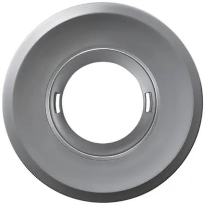 Couvercle ESYLUX pour détecteur FLAT plastique mat rond gris béton 