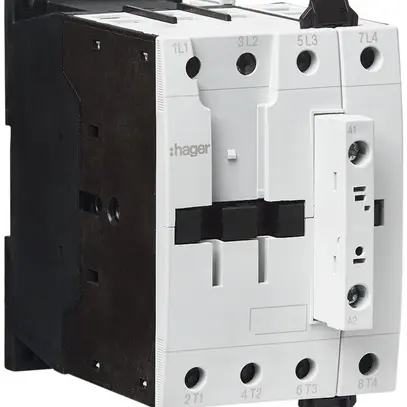 Contattore di potenza Hager 4P 80A da AC-1 tensione di bobina 230VAC 