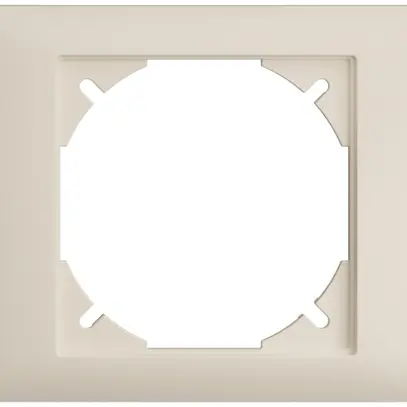 Cadre de recouvrement I EDIZIOdue colore BKE crema 