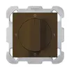 Interruttore rotativo INC kallysto 0/1L marrone con manopola 