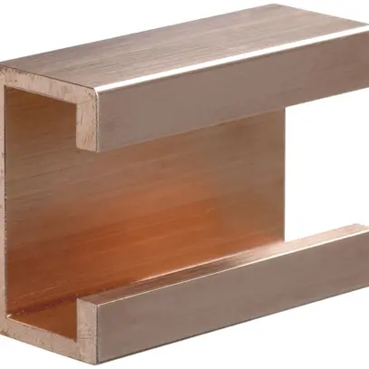 Barre collectrice Cu 410mm², 65×20mm, 3m 