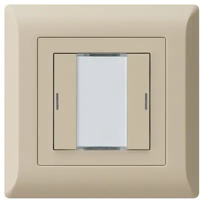 UP-Taster kallysto.line KNX 2×RGB LED s/e-link beige 