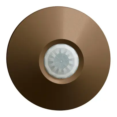 Rilevatore di presenza INC 360° 2 rel PIRI EDIZIOdue tondo, coffee 