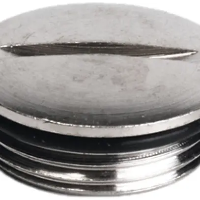 Tappo di chiusura Plica PG13.5 ottone nichelato 