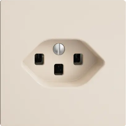 Prise ENC EDIZIOdue T23 16A crema, avec bornes enf. 