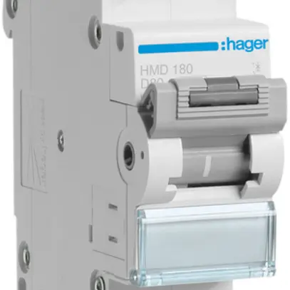 Disjoncteur Hager MCB 1P 230V type D 80A 1.5UM 