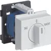 REG-Drehschalter K&N, 20A/690V 2/1L, Griff hgu, "TAG-0-NACHT" 