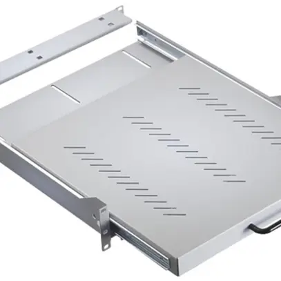 Support d'appareils R&Mfreenet extensible 19"×470mm 2UH 50kg gris 