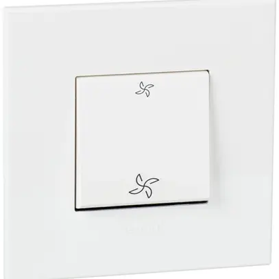 Interrupteur de ventilateur ENC ATO 3/1L 10A blanc 