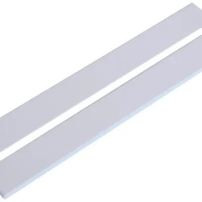 Plaque de recouvrement Lumatec A12 100.22/1, 322×83mm, blanc 