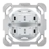 Inserto pulsante per tapparelle Hager 250V 6A 2 tasti comando placca fissaggio 