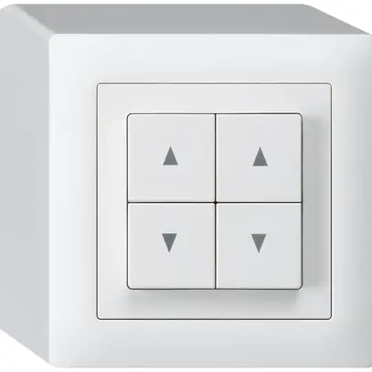 Contact pour stores AP kallysto blanc avec 4 touches 