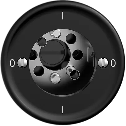 Interrupteur rot.ENC STANDARDdue 0/2L pour serrure de sûreté, sans cyl 