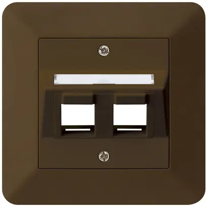 Kit di montaggio INC kallysto.trend 2×Keystone marrone 