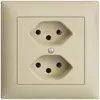 Prise ENC EDIZIOdue 2×T13 vanille 