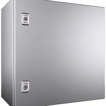 Armoire compacte Rittal AX, 1 porte, IP66, 500×500×300mm, acier fin V2A 