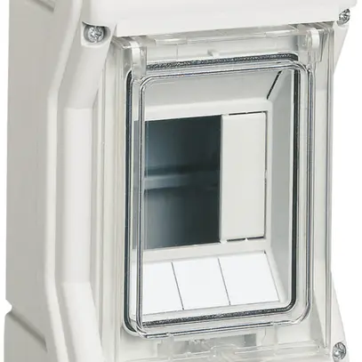 Quadro di distribuzione AP Hager vector 1 fila 3UM IP65 111×175×93mm 