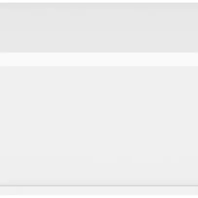 Downlight LED AP Philips Slim Surface 12W 1350lm 840 110° 210×210mm blanc 