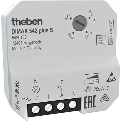 EB-Ferndimmer Theben DIMAX 542 plus S 250W 