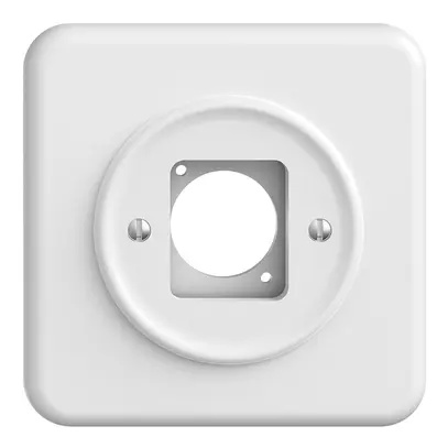 Kit di montaggio INC per presa XLR STANDARDdue bianco 