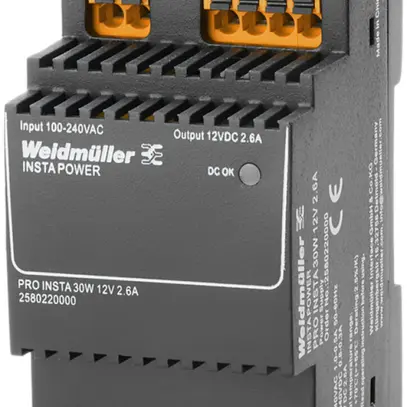 Alimentation à découpage Weidmüller Connect Power PRO INSTA 30W 12V 2.6A 
