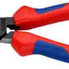 Abisolierzange KNIPEX Ø15mm/10mm² 180mm verchromt mit Mehrkomponenten-Hüllen 