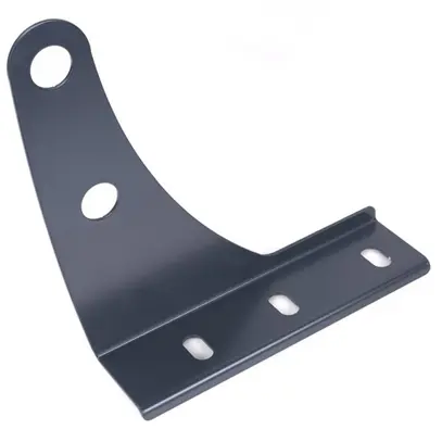 Schneefang Glaromat Stütze A12 für 2 Rohre 3/4" Chromstahl, anthrazit 