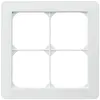 Telaio di copertura INC kallysto.trend 2×2 bianco 154×154mm 
