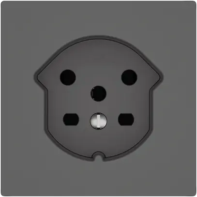 Presa EDIZIO.liv SNAPFIX® 1×T15 grs 