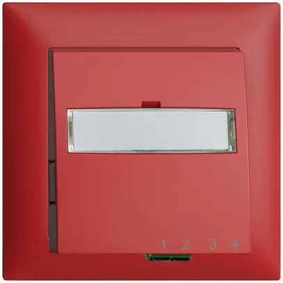 Boîte de raccordement ENC FTTH EDIZIOdue FH 1×LC APC Duplex FMI berry 