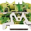 Borne de passage WAGO TOPJOB S 1.5mm² 4L vert/jaune série 2001 
