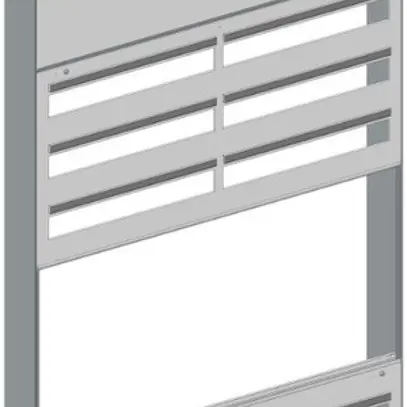 Quadro di distribuzione AP Hager ABT 8-file 3UM 752×1219mm 