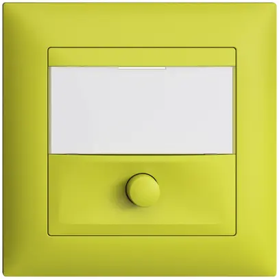 Poussoir ENC avec porte-étiquette EDIZIOdue lemon 