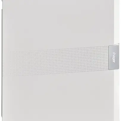 Porte Hager vega 400×475×20mm IP40 blanc 