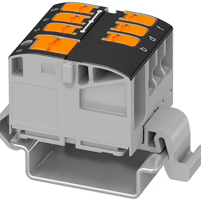 Blocco di distribuzione PX PTVFIX 6/6X2,5-NS35A BK 