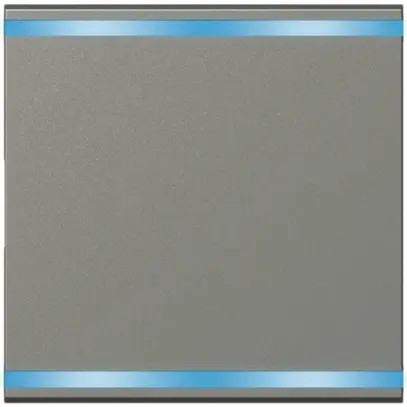 UP-Leuchtwippe Legrand magnesium, 2 Modul 