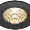 EB-LED-Deckenleuchte SLV PATTA-I ROUND 7.3W 440lm 1800…3000K EB-Ø60mm schwarz 