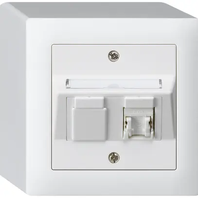 Presa AP kallysto cat.5e 1RJ45/u bianco 