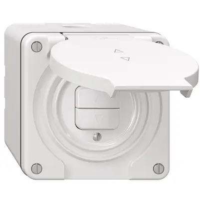 Contatto per tapparelle NAP NEVO, 1-canale, altezza di mont.65 mm, 87×87 mm, bi 