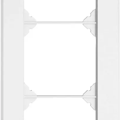 Intestazione INC EDIZIO.liv SNAPFIX® 3×1 per combinazioni a libera scelta bianco 