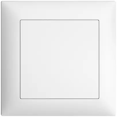 Obturateur ENC EDIZIOdue blanc, sans vis centrale 