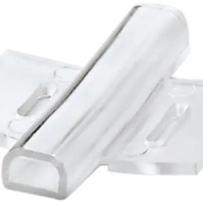Portacartellina PAB-KTL 23 trasparente per cavo 10mm, 23×4mm 