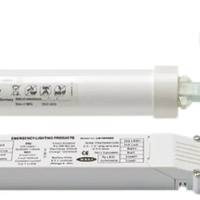 Luminaire de secours ESYLUX ELH EL LED 3h SC RM OFFICE, blanc 