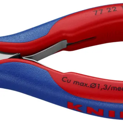 Pince coupante pour électronicien KNIPEX tête arrondie 115mm 