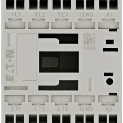 Contacteur de puissance Eaton, 3P 3kW, 1F, 24VDC, bornes Push-in 
