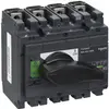 Interupteur de charge Schneider Electric INS 4L 100A avec poignée rotative noir 