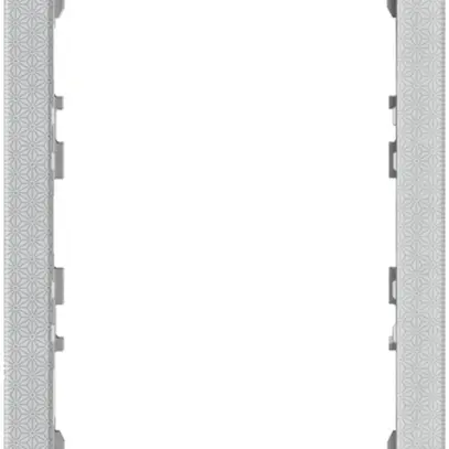 Cadre de recouvrement EDIZIOdue prestige pour KNX-Panel 7" verre ornement 