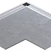 Angle plat tehalit BKB supérieur intérieur pour canal de sol 300×448×3mm 