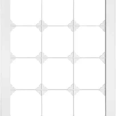 Intestazione INC EDIZIO.liv SNAPFIX® 4×3 per combinazioni a libera scelta bianco 